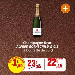 Coccinelle Express Champagne brut alfred rothschild & cie offre