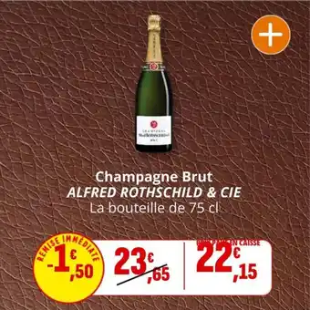 Coccinelle Express Champagne brut alfred rothschild & cie offre
