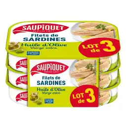 Carrefour Market SAUPIQUET Filets de sardines sans arêtes offre