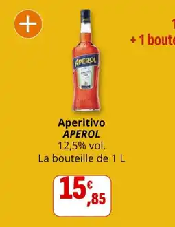 Coccinelle Express Aperitivo aperol offre