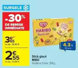 Carrefour Haribo - stick glacé offre