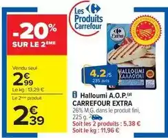 Carrefour Carrefour - halloumi a.o.p offre