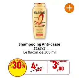 Coccinelle Express Shampooing anti-casse elseve offre