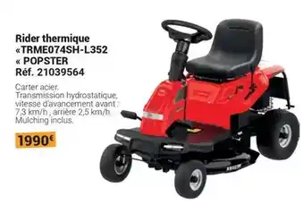 Gamm vert Rider thermique trme04sh-l352 offre