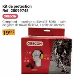 Gamm vert Oregon - kit de protection réf. 20089748 offre