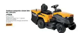 Gamm vert Estatè - tondeuse autoportee offre