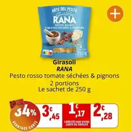 Coccinelle Supermarché Rana - pesto rosso tomate séchées & pignons offre