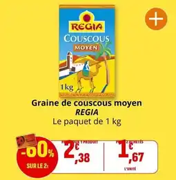 Coccinelle Supermarché Regia - graine de couscous moyen offre