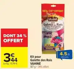 Coccinelle Supermarché Pierre martinet - carottes râpées offre