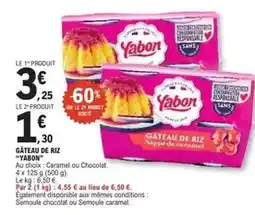 E.Leclerc Yabon - gâteau de riz offre
