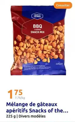 Action Snacks of the world - mélange de gâteaux apéritifs snacks of the offre