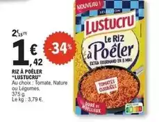 E.Leclerc Lustucru - riz a poeler offre