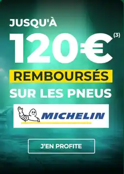 Feu Vert Sur les pneus michelin offre