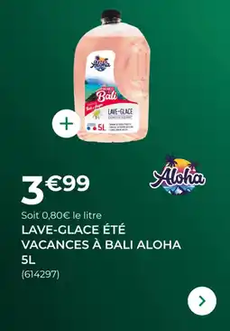 Feu Vert Lave-glace été vacances à bali aloha offre