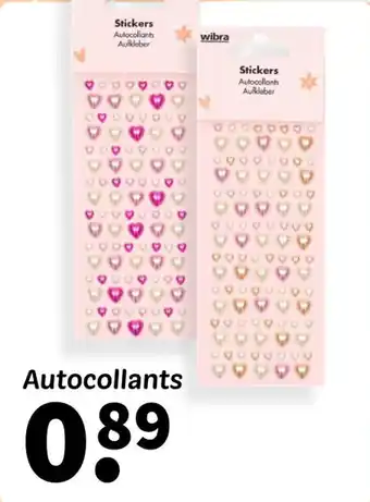 Wibra Autocollants offre