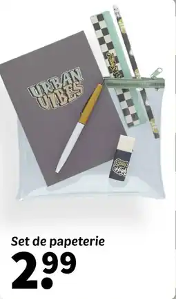 Wibra Set de papeterie offre