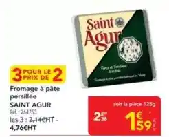 METRO Saint agur - fromage à pâte persillee offre