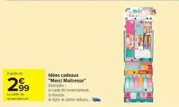 Carrefour Merci - idées cadeaux merci mairesse offre