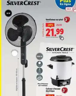 Lidl Ventilateur sur pied offre