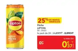METRO Lipton - peche offre