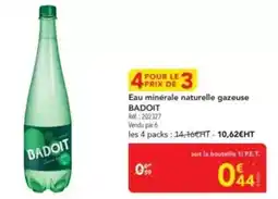 METRO Badoit - eau minérale naturelle gazeuse offre
