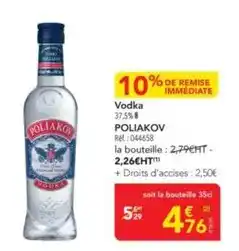 METRO Poliakov - vodka offre