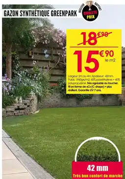 Décor Discount Gazon synthétique offre