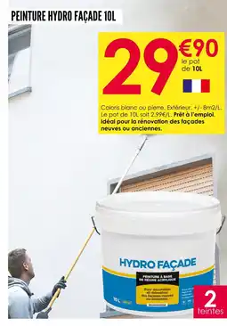 Décor Discount PEINTURE HYDRO FAÇADE 10L offre