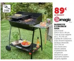 Super U Barbecue à Charbon Giga offre