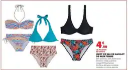 Super U Haut ou bas de maillot de bain femme offre