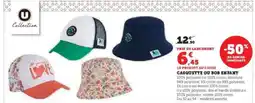 Super U Casquette ou Bob Enfant offre