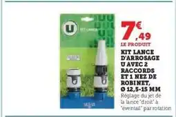 Super U Kit Lance d'Arrosage offre