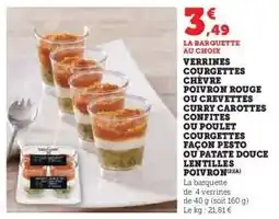 Hyper U LA BARQUETTE AU CHOIX offre