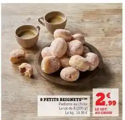 Hyper U 8 Petits Beignets offre