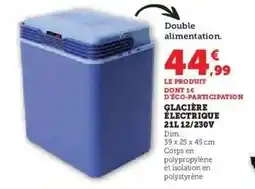 Hyper U Glacière électrique 12/230v offre
