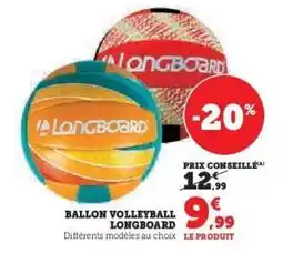 Hyper U Ballon volleyball longboard offre
