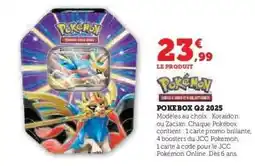 Hyper U POKEMON Pokebox q2 2025 offre