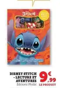 Hyper U Disney stitch - lecture et aventures offre