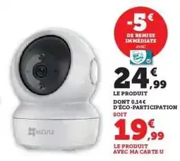 Hyper U Caméra Ezviz offre