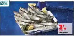 Hyper U SARDINE offre