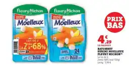 Hyper U Bâtonnet Surimi Moelleux Fleury Michon offre