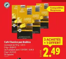 Lidl Café Classico pur Arabica offre