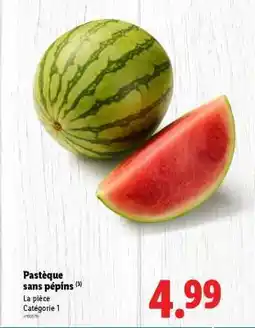 Lidl Pastèque sans pépins offre