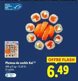 Lidl Plateau de sushis Kai offre