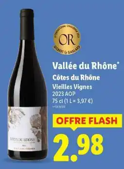 Lidl Vallée du Rhône offre