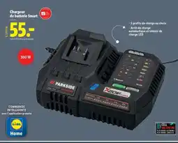 Lidl Chargeur de batterie Smart offre