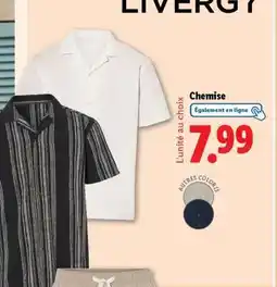 Lidl Chemise offre
