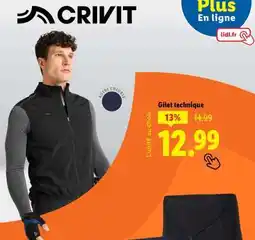 Lidl Gilet technique offre