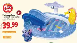 Lidl Piscine gonflable Le monde sous-marin offre