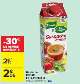 Carrefour Market KNORR ET LA POTAGÈRE Gaspacho offre